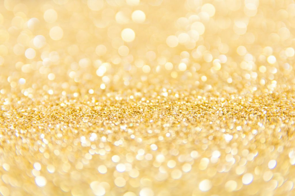 gold glitter lot